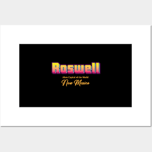 Roswell Posters and Art